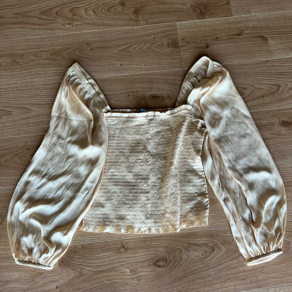 JCrew Silky Top Size M